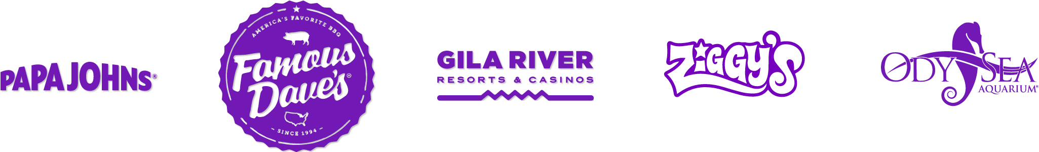 trusted customers logos